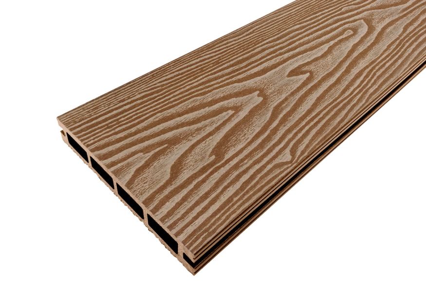 Террасная доска Holzhof, NauticPrime (Light) Esthetic Wood, Коричневый купить в Сургуте