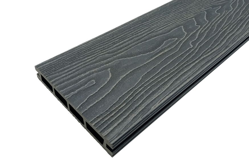 Террасная доска Holzhof, NauticPrime (Light) Esthetic Wood, Серый купить в Сургуте