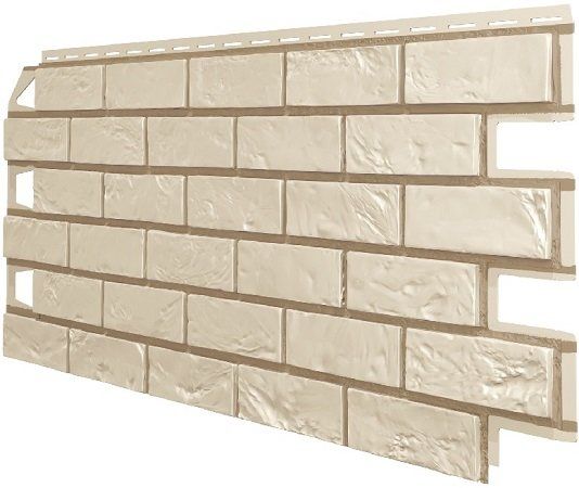 Фасадная панель VOX Vilo Brick Цвет слоновой кости купить в Сургуте