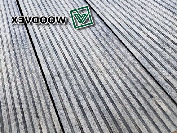 Террасная доска WOODVEX Select ДПК Бело-серый купить в Сургуте