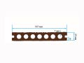 Террасная доска Terrapol Практик (мультиколор) Этна купить в Сургуте