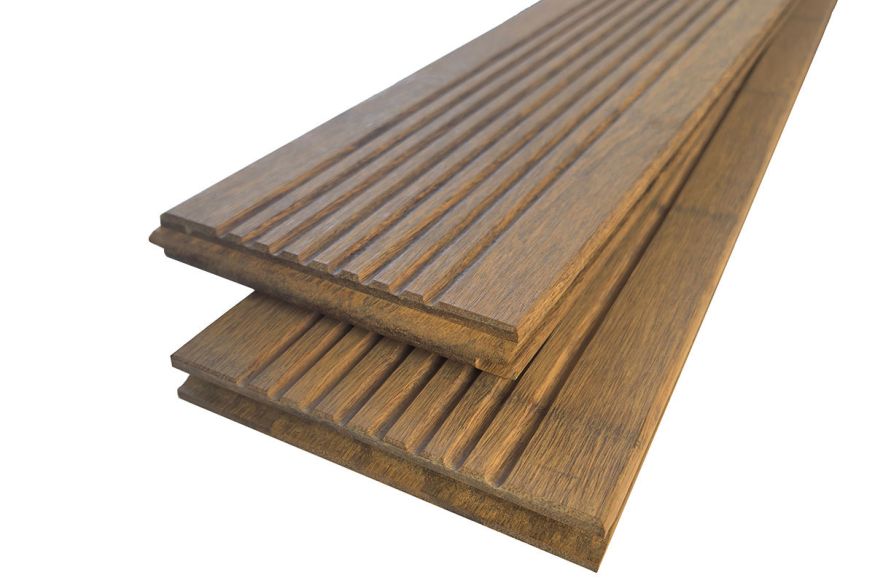 Террасная доска Holzhof, NauticPrime Бамбук / Bamboo, Натуральный купить в Сургуте
