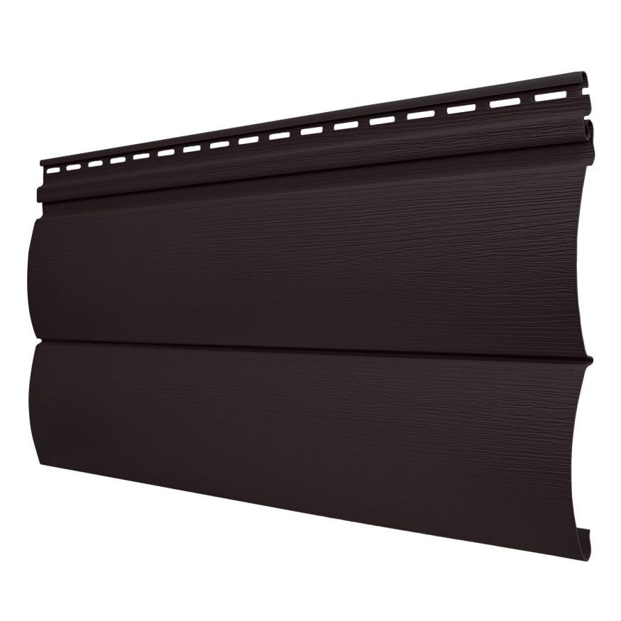 Акриловый сайдинг Tecos, двойной оцилиндрованный брус, Арабика купить в Сургуте