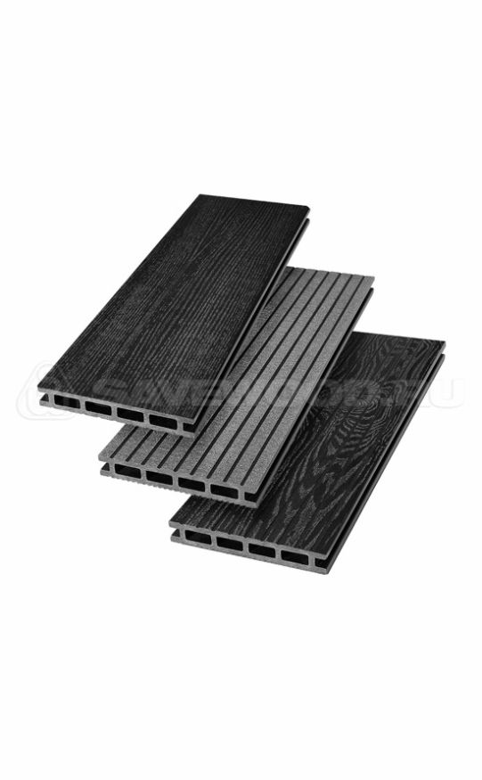Террасная доска ДПК SaveWood, SW Carpinus (R), Черный купить в Сургуте