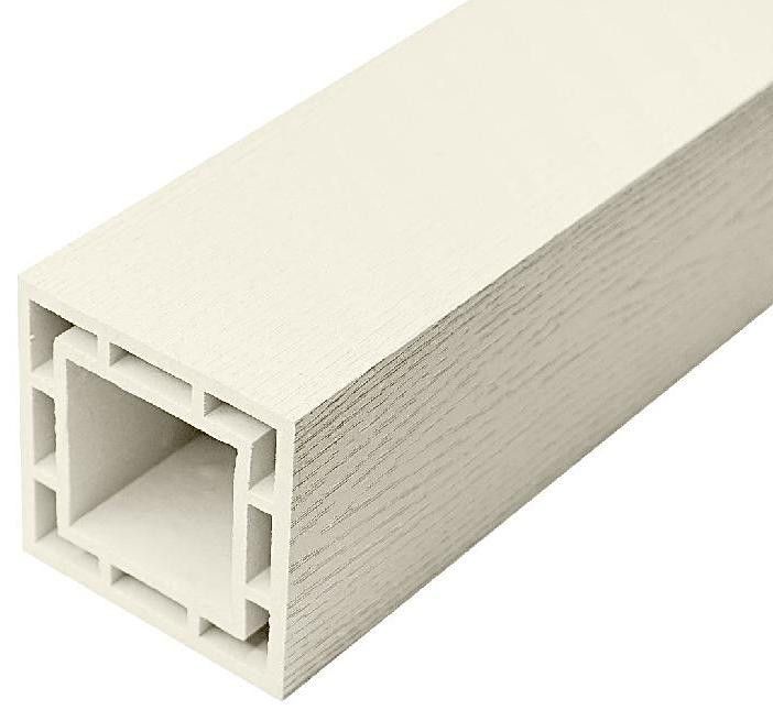 Столб FAYNAG ДПК WOOD Слоновая кость купить в Сургуте
