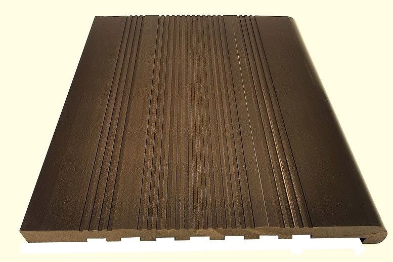 Ступени из ДПК NanoWood - Шоколад, 20 мм, полнотелые купить в Сургуте