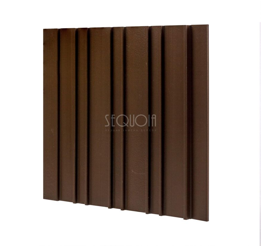 Доска фасадная SEQUOIA co-extrusion Коричневая купить в Сургуте