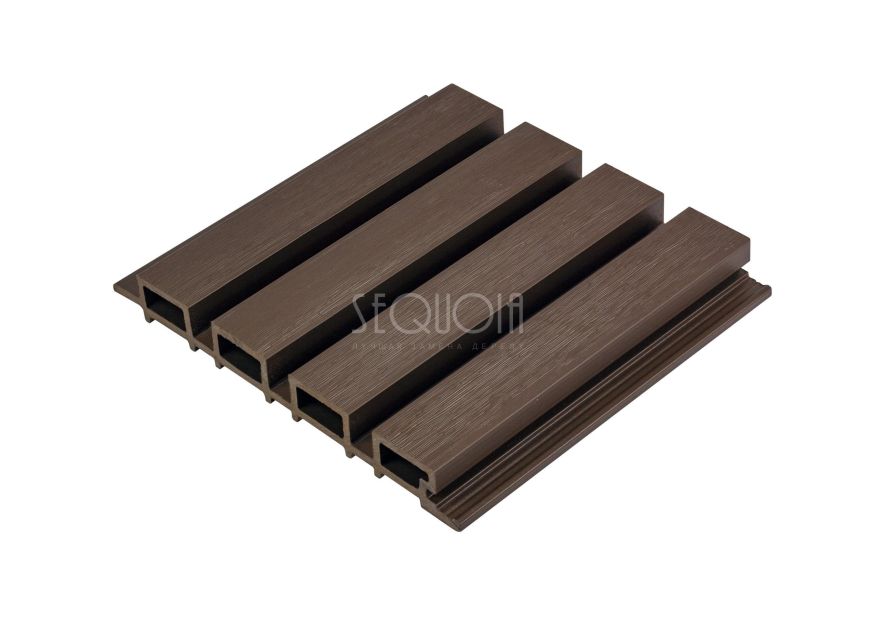 Доска фасадная SEQUOIA co-extrusion Коричневая купить в Сургуте