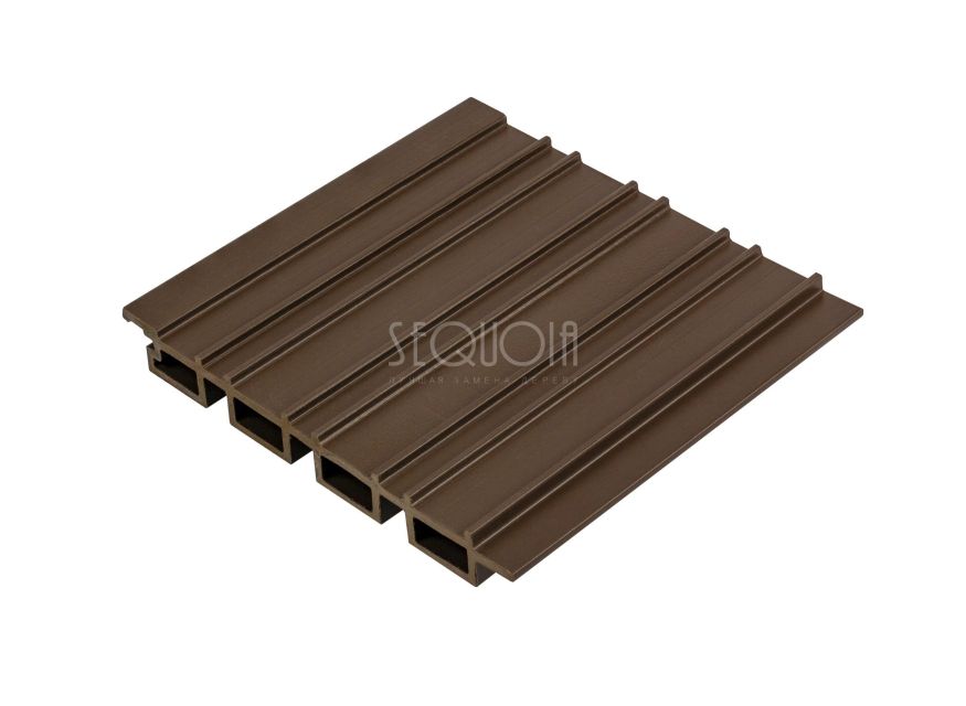 Доска фасадная SEQUOIA co-extrusion Коричневая купить в Сургуте