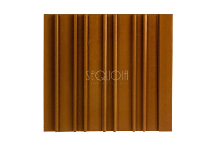 Доска фасадная SEQUOIA co-extrusion Светло-коричневая купить в Сургуте