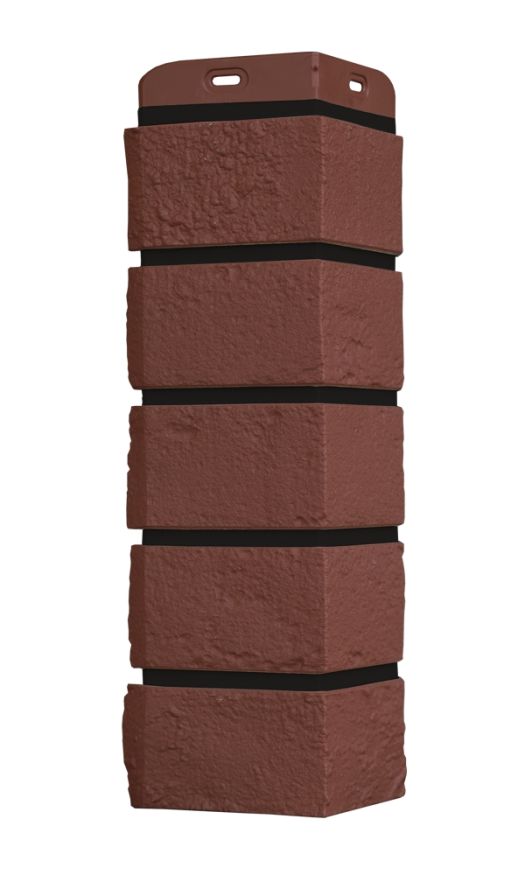 Угол наружный Grand Line, Состаренный кирпич Design Plus, Корица (Черный шов) купить в Сургуте