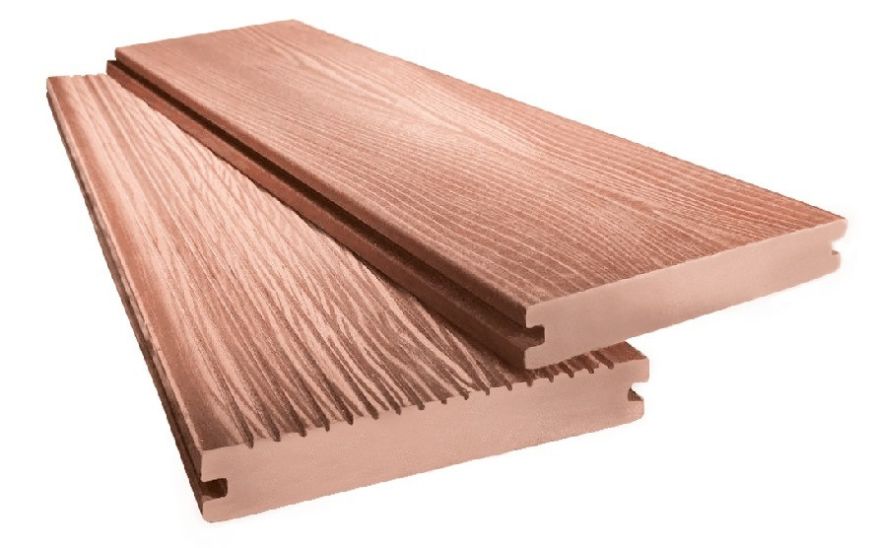 Террасная доска ДПК I-Techplast МАССИВ 3D WOOD Терракот купить в Сургуте