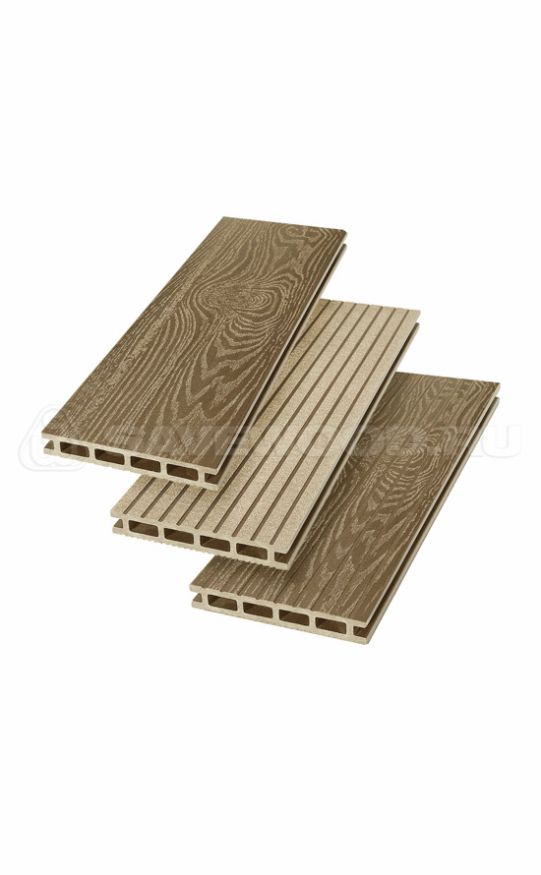 Террасная доска ДПК SaveWood, SW Carpinus (T), Тик купить в Сургуте