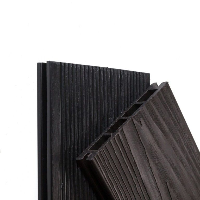 Террасная доска Экодекинг Титан 3D, Антрацит купить в Сургуте