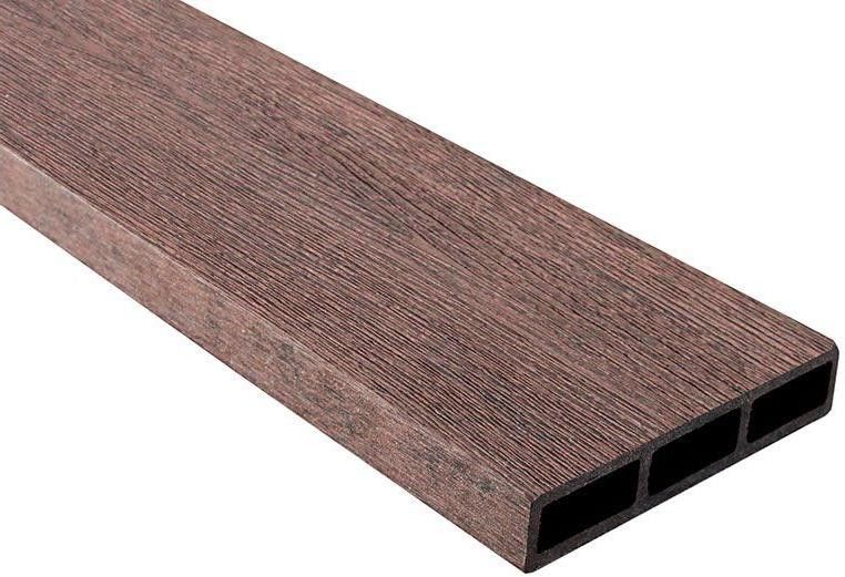 Доска 3D ДПК Outdoor STORM BROWN коричневая миксированная купить в Сургуте