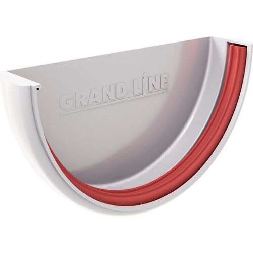 Заглушка для желоба Grand Line, белого цвета. купить в Сургуте