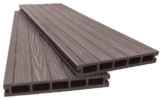 Террасная доска ДПК 3D AYTECHPLAS 160x22 шоколадная купить в Сургуте