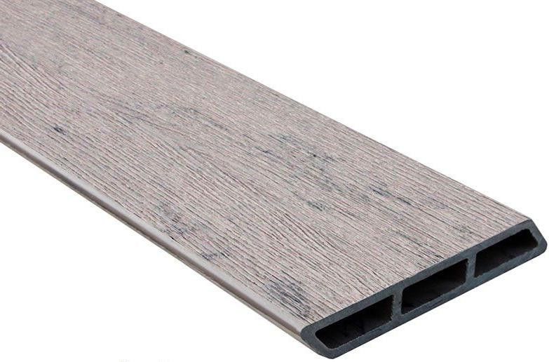 Доска Ромбус 3D ДПК Outdoor STORM GREY серый микс купить в Сургуте