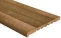 Ступень из ДПК Outdoor Havana/Вельвет, полнотелая дубовая купить в Сургуте