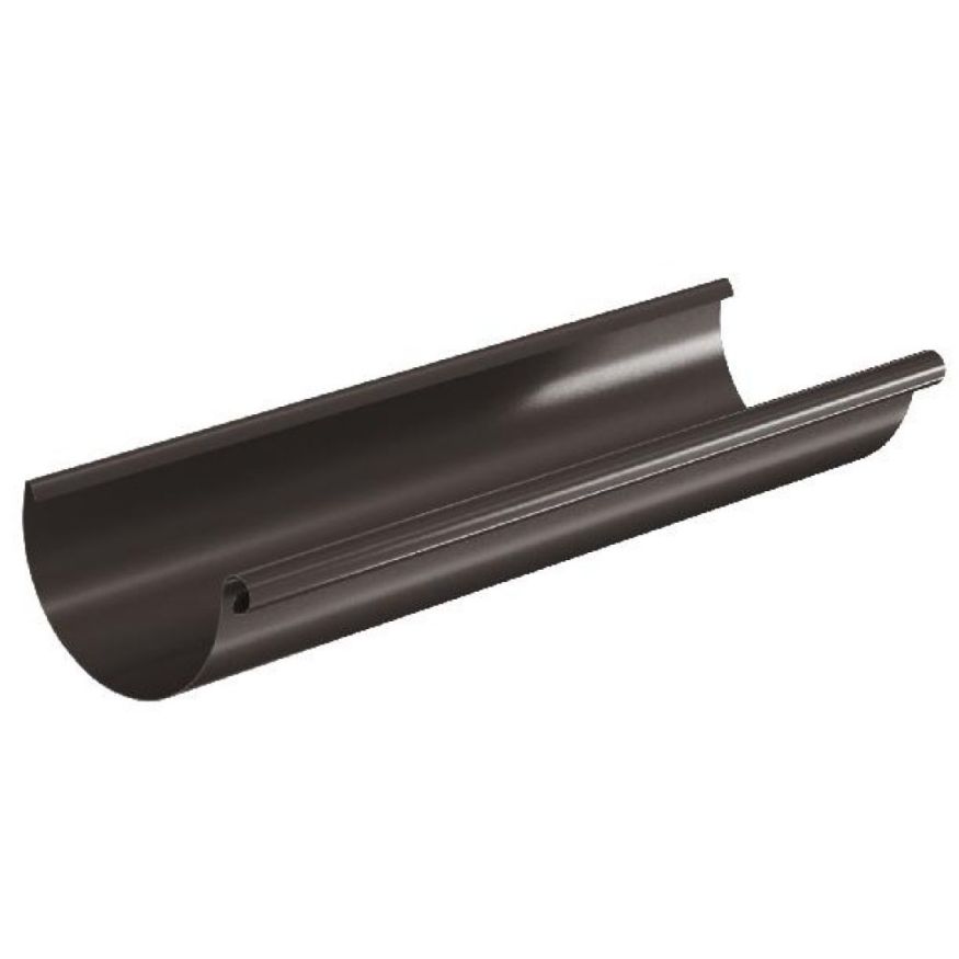 Водосточный желоб Aquasystem RR 32, тёмно-коричневый, длина 3.00 м, размер 150/100. купить в Сургуте