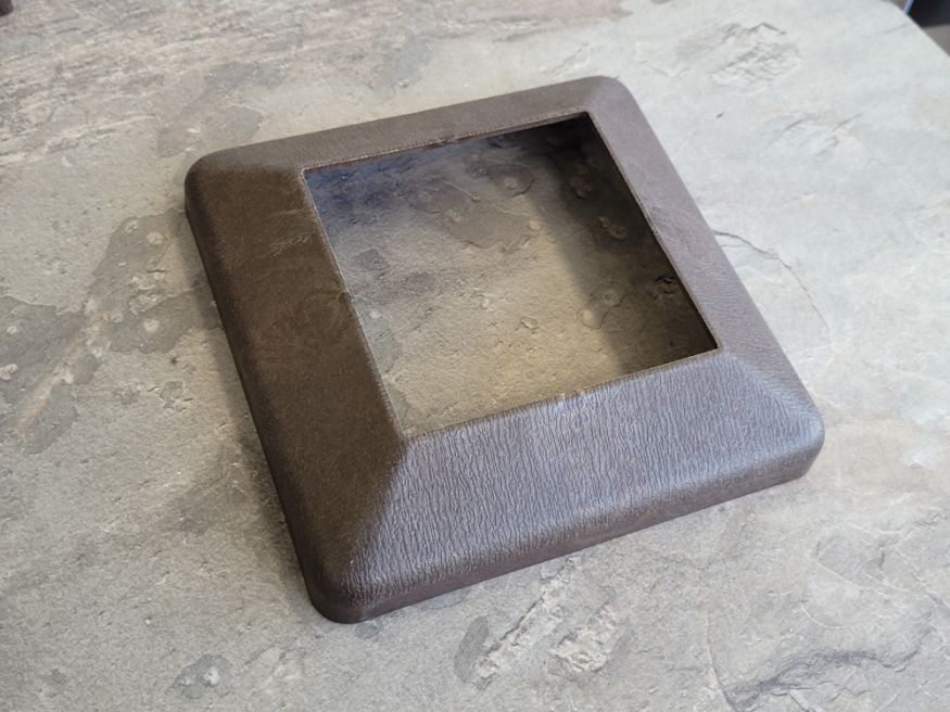 Крышка нижняя для ограждения ДПК Latitudo 3D купить в Сургуте