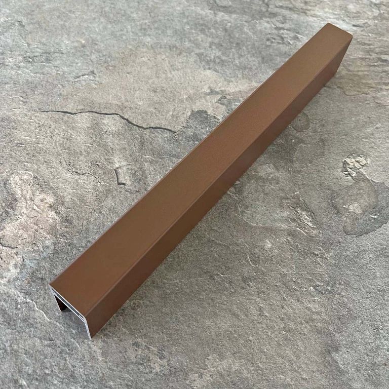 Алюминиевый П-профиль EasyDecking Коричневый купить в Сургуте