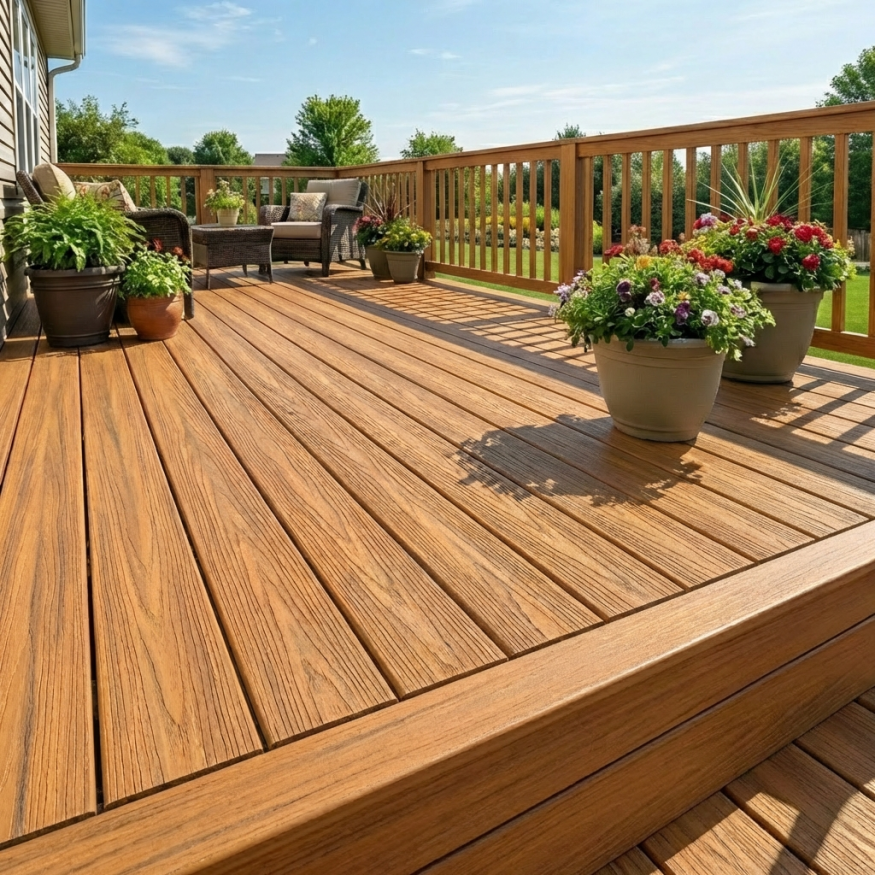 Террасная доска ДПК GardenParkett Табула, Бук купить в Сургуте