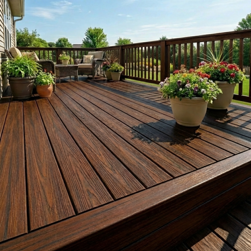 Террасная доска ДПК GardenParkett Табула, Венге купить в Сургуте