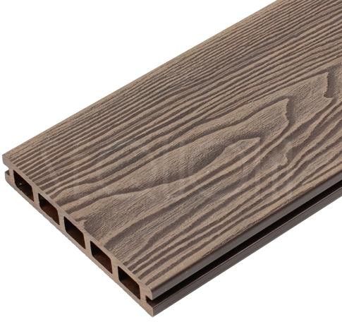 Доска террасная ДПК SEQUOIA, DUAL 3D WOOD, BROWN купить в Сургуте