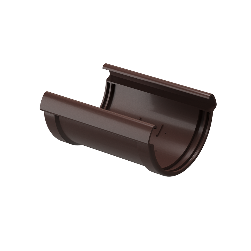 Соединитель желоба Docke Lux, Шоколад купить в Сургуте