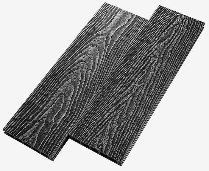 Террасная доска ДПК RusDecking Unodeck Vintage - Графит купить в Сургуте