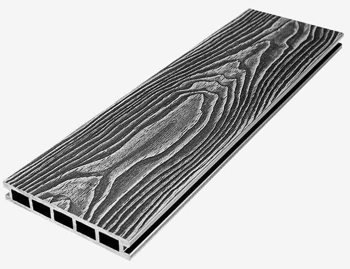 Террасная доска ДПК RusDecking Unodeck Vintage - Графит купить в Сургуте