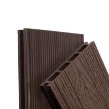 Террасная доска Ecodecking Техно плюс Шоколад