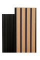 Реечная фасадная панель Ecodecking Скай Коэкструзия Бук купить в Сургуте