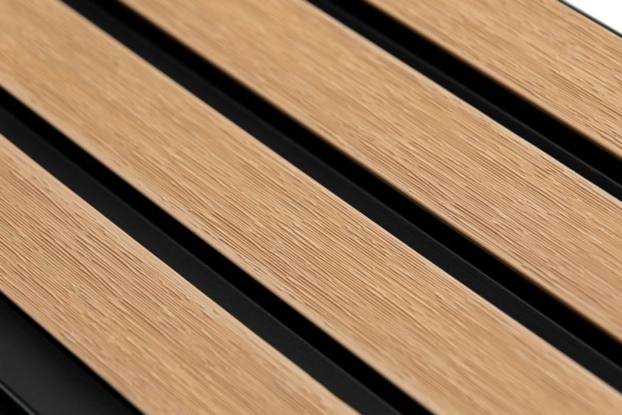 Реечная фасадная панель Ecodecking Скай Коэкструзия Бук купить в Сургуте
