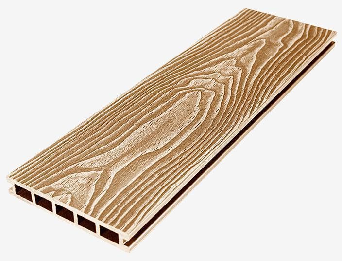 Террасная доска ДПК RusDecking Unodeck Vintage - Орех купить в Сургуте