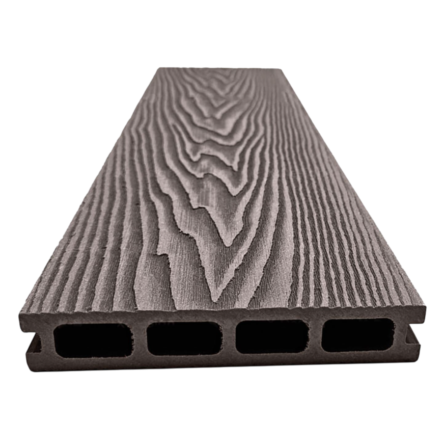 Террасная доска ДПК NanoWood 3D Double Венге купить в Сургуте