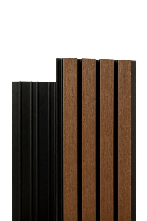 Реечная фасадная панель Ecodecking Скай Коэкструзия Тик купить в Сургуте