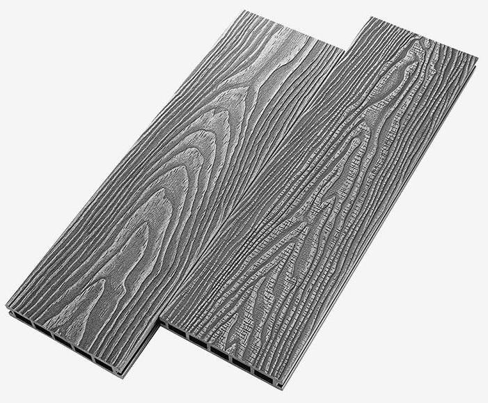 Террасная доска ДПК RusDecking Unodeck Vintage - Серый купить в Сургуте