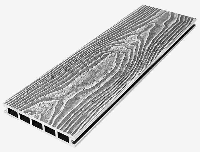 Террасная доска ДПК RusDecking Unodeck Vintage - Серый купить в Сургуте