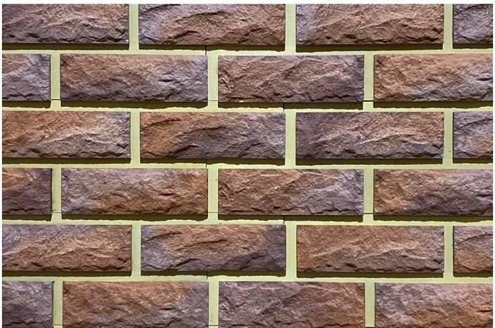 Фиброцементные панели КАНЬОН Сколотый кирпич - 33 купить в Сургуте