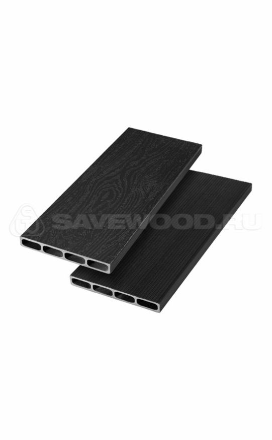 Доска для грядки из ДПК SaveWood, SW Rubus (T), Черный купить в Сургуте