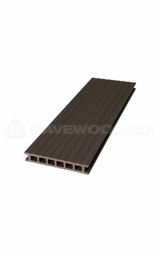Террасная доска ДПК SaveWood, SW Quercus, Темно-коричневый купить в Сургуте