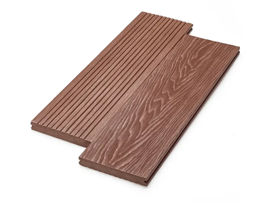 Террасная доска Deckart, Monolit 3D, Махагон купить в Сургуте