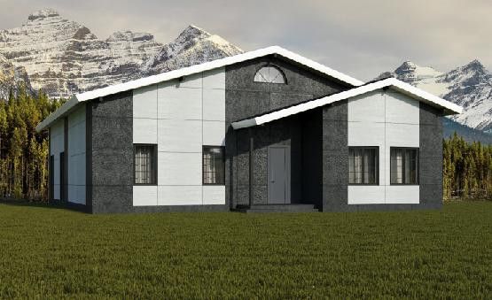 Фиброцементный сайдинг Roofas Board Wood в цвете Антрацит купить в Сургуте