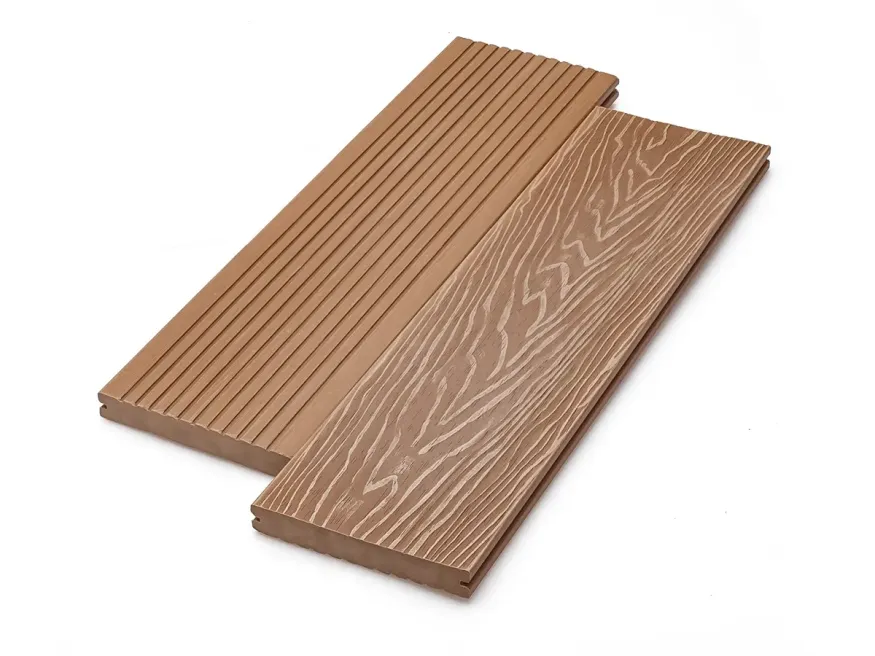 Террасная доска Deckart, Monolit 3D, Орех купить в Сургуте