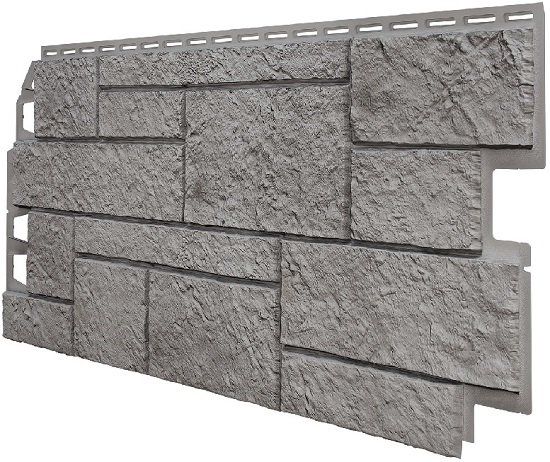 Фасадная панель VOX Sandstone (Сандстоун) светло-серого цвета купить в Сургуте