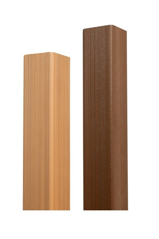 Уголок торцевой Ecodecking Скай коэкструзия Бук купить в Сургуте