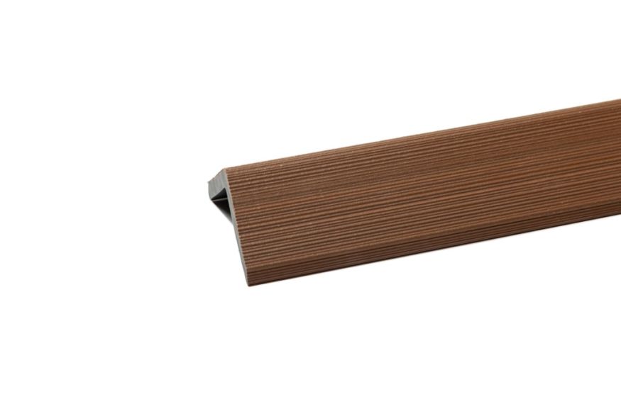 Уголок торцевой Ecodecking Скай коэкструзия Тик купить в Сургуте