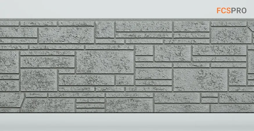 Фиброцементные панели FCS Simple АА3 (под камень) купить в Сургуте